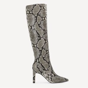 NIB Nine West maxim Snake print boot sz 12
